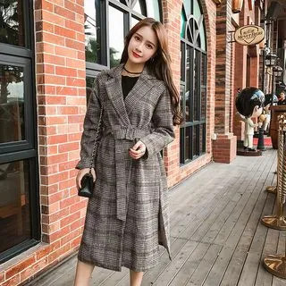 Plaid Coat | YesStyle Global