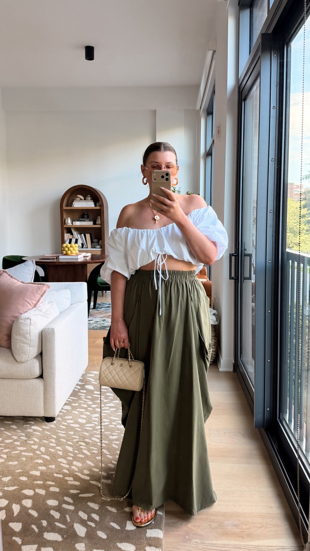 This skirt!!!! Amazon & I’m def ordering a second color. Light weight & breathable cotton

Off the shoulder top runs true to size.

#LTKootd #LTKgrwm