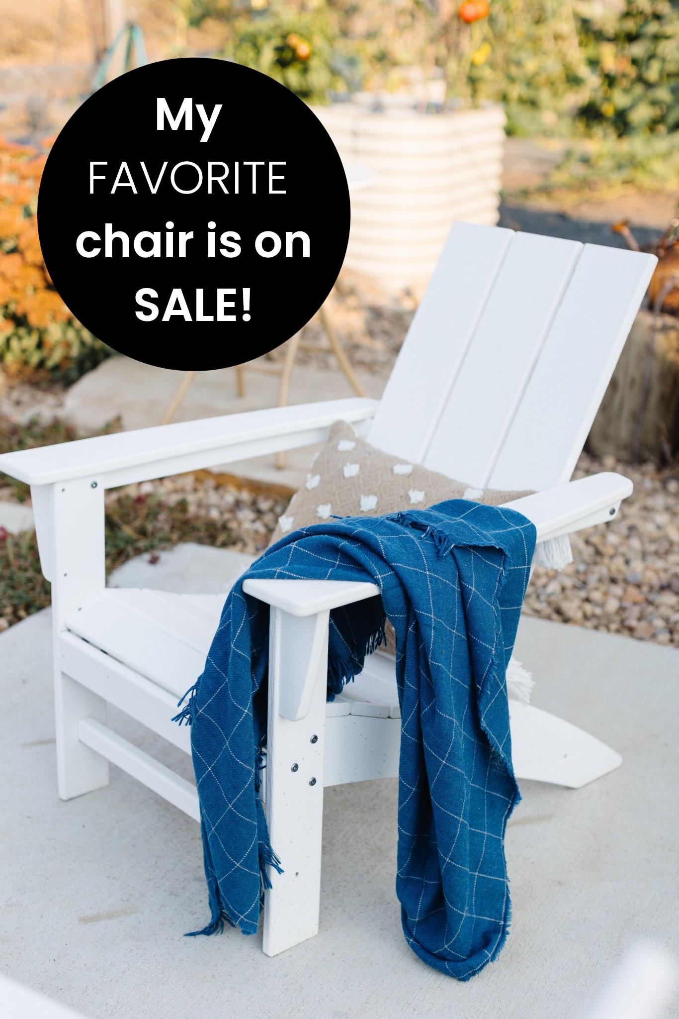 No matter how many of these modern Adirondack chairs I buy, I keep finding places for more.

They are SO durable, come in lots of colors, and look great in the garden, by the fire pit, and on porches and patios.

I have the modern version, but I also tagged the classic style. They’re both on sale through tomorrow in Way Day!



#LTKSeasonal #LTKSaleAlert #LTKHome