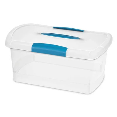 Sterilite Large Nesting ShowOffs, Stackable Clear File Box with Lid | Wayfair North America