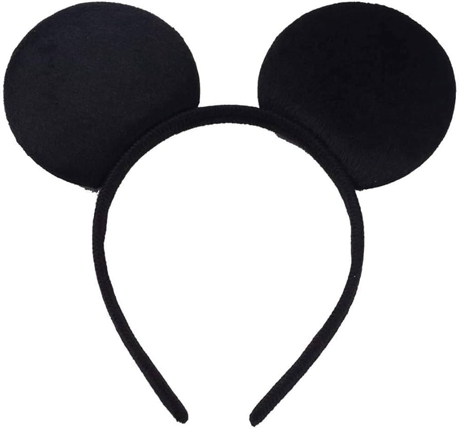 HENBRANDT Black Mouse Ears Headband for Adults/Children - Fancy Dress Costume Head Band Accessory... | Amazon (UK)