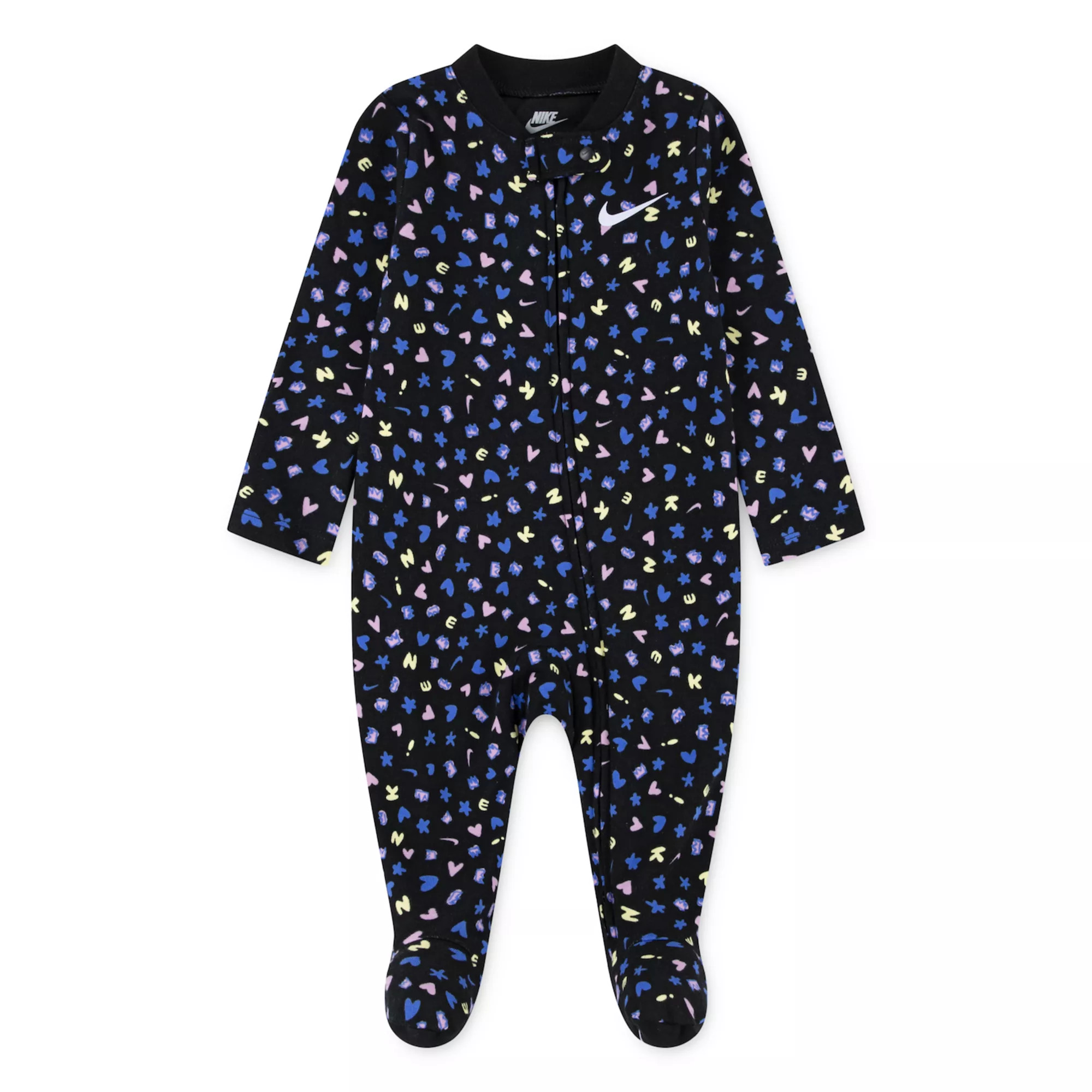 Newborn Baby Girls Nike Essentials All-Over Print One-Piece Coverall | Kohl's