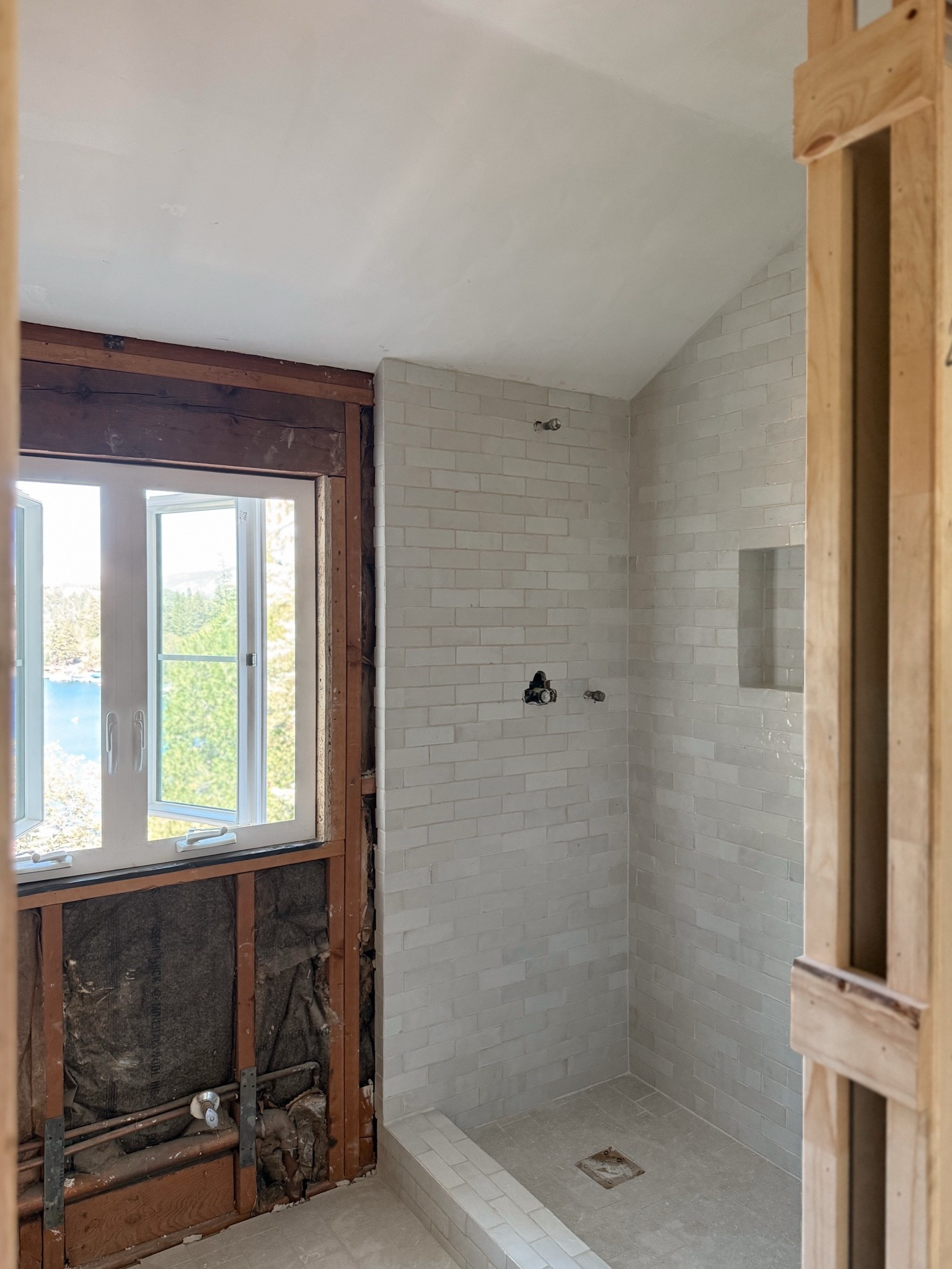Love this gorgeous tile! Grout color is alabaster

#LTKHome