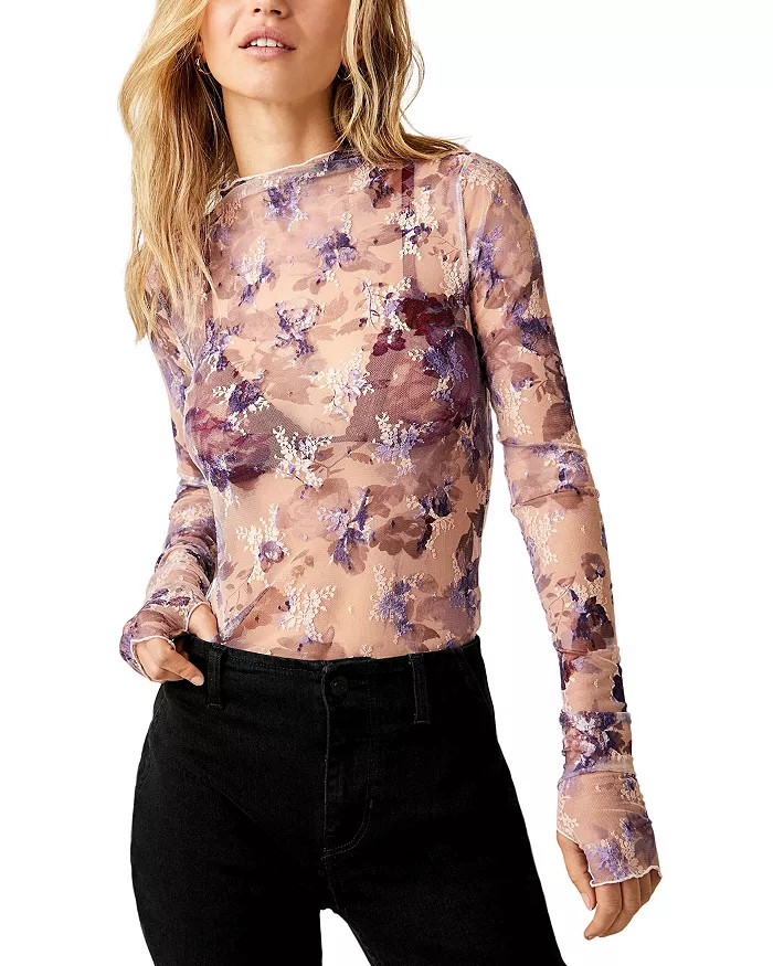 Printed Lady Lux Layering Top | Bloomingdale's (US)