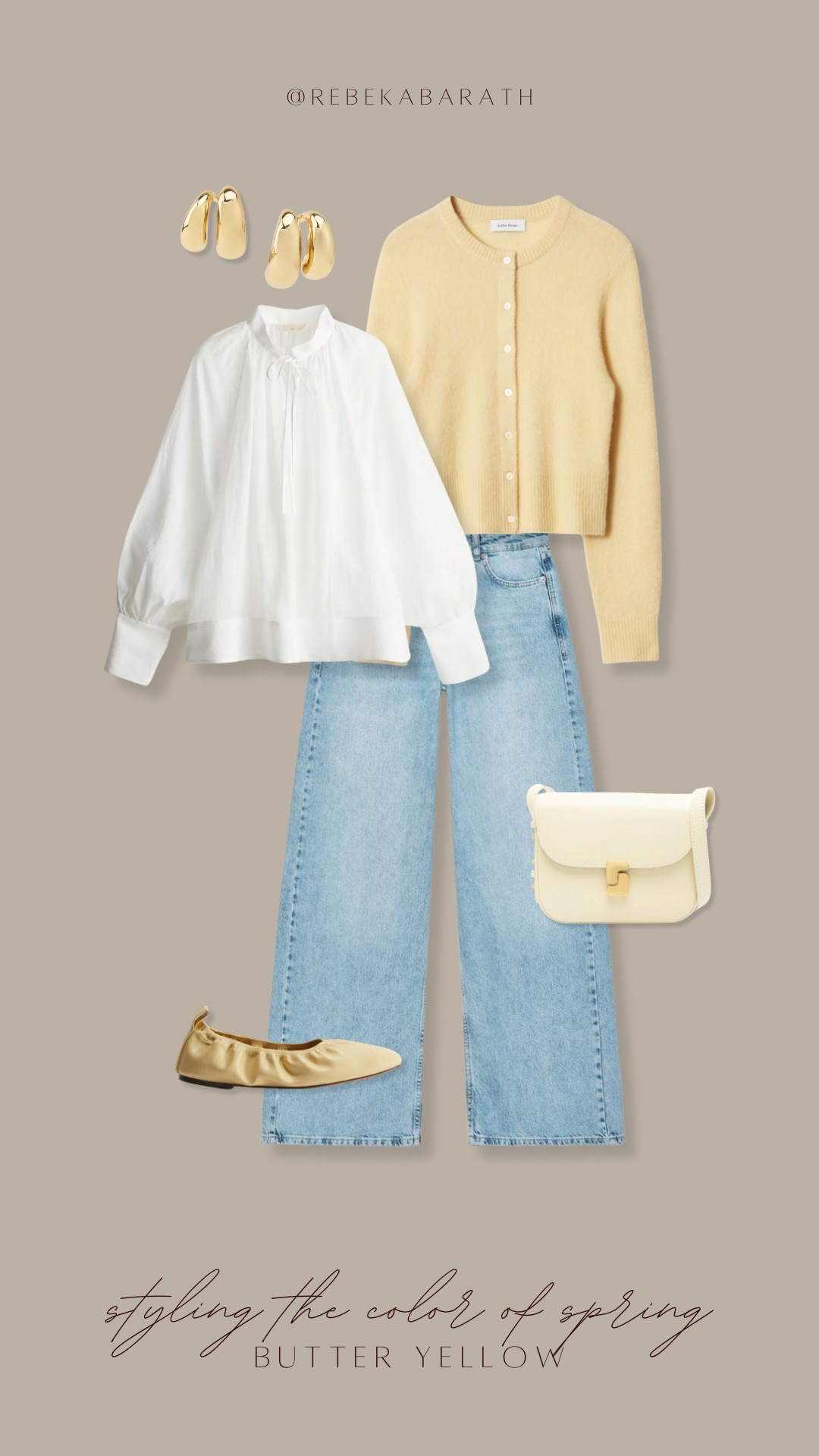 casual outfit inspo // styling butter yellow

trending colors | transitional style | elevated casual | ballet flats | cardigan outfitts

#LTKSeasonal #LTKStyleTip #LTKShoeCrush