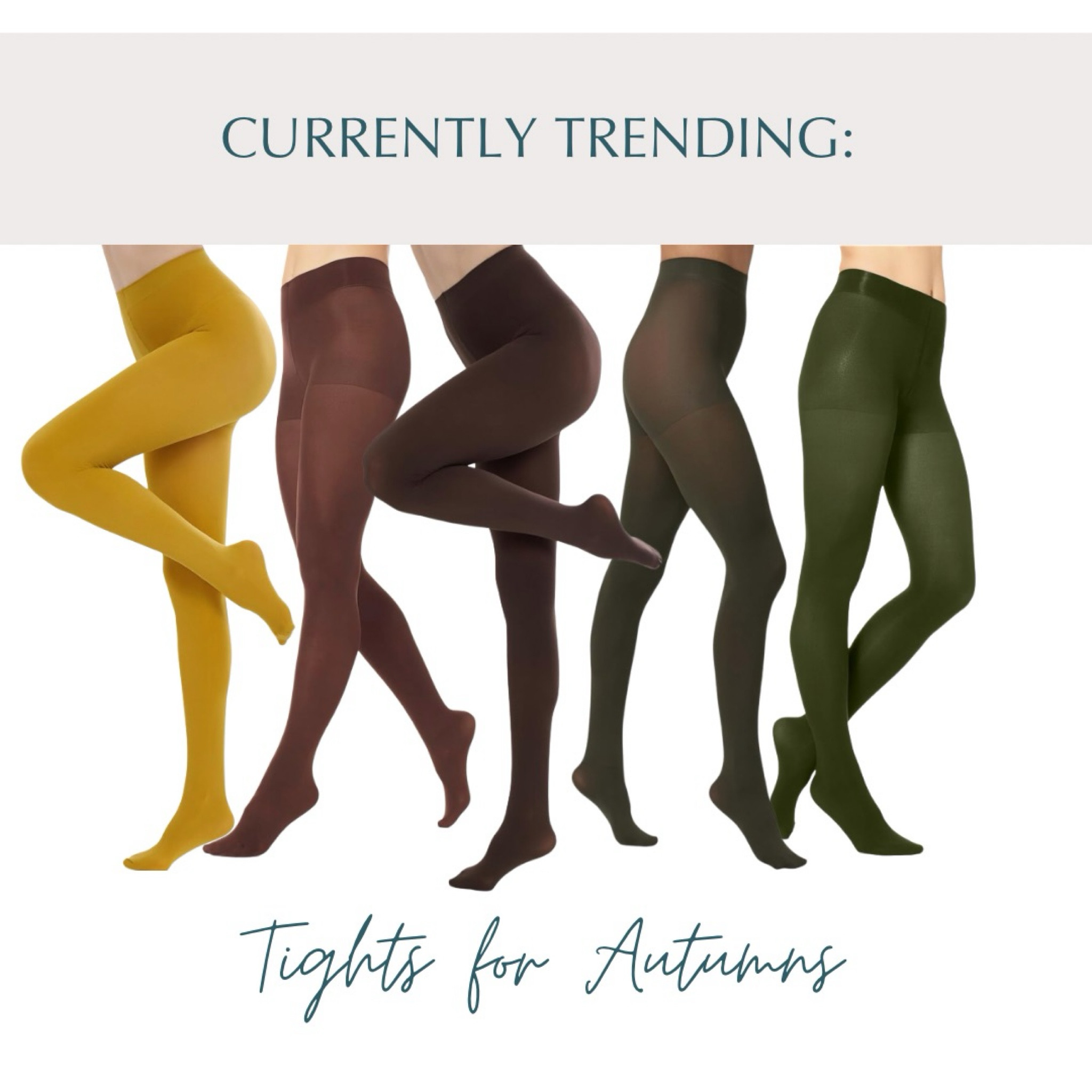 Currently Trending: Tights - for HOC Autumns