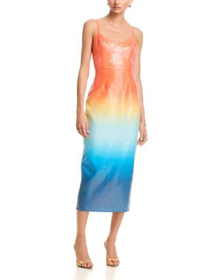 Sunset Ombré Clear Sequin Midi Dress - Exclusive | Bloomingdale's (US)