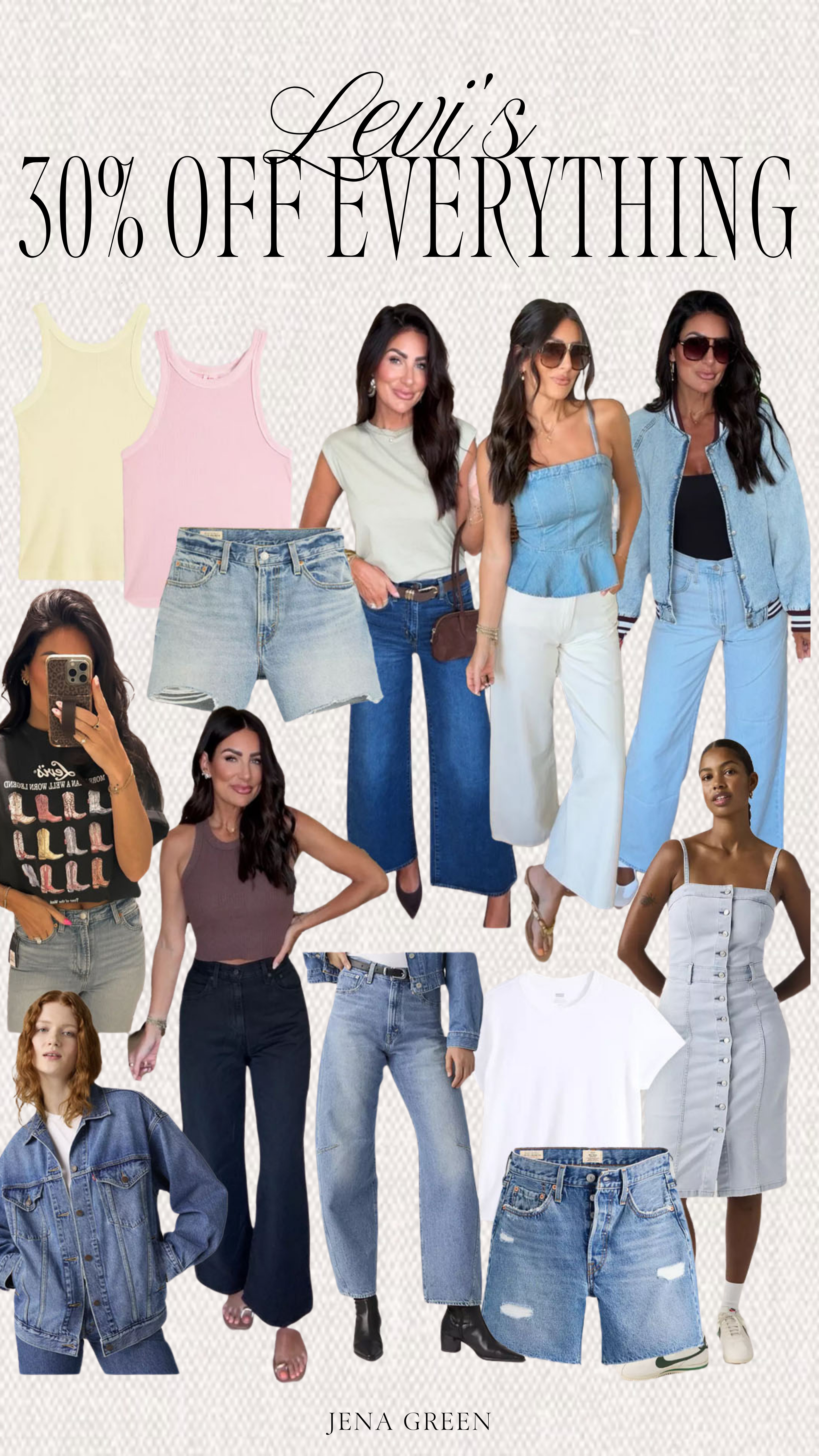 Levi's Sale | Levi's 30% Off Everything | Levi's Memorial Day Sale  

 #LTKootd #LTKSeasonal #LTKSaleAlert