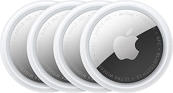 Apple AirTag (2nd Generation) - 4 Pack: Tracker for Keychain, Wallet, and More; Locator with Soun... | Amazon (US)