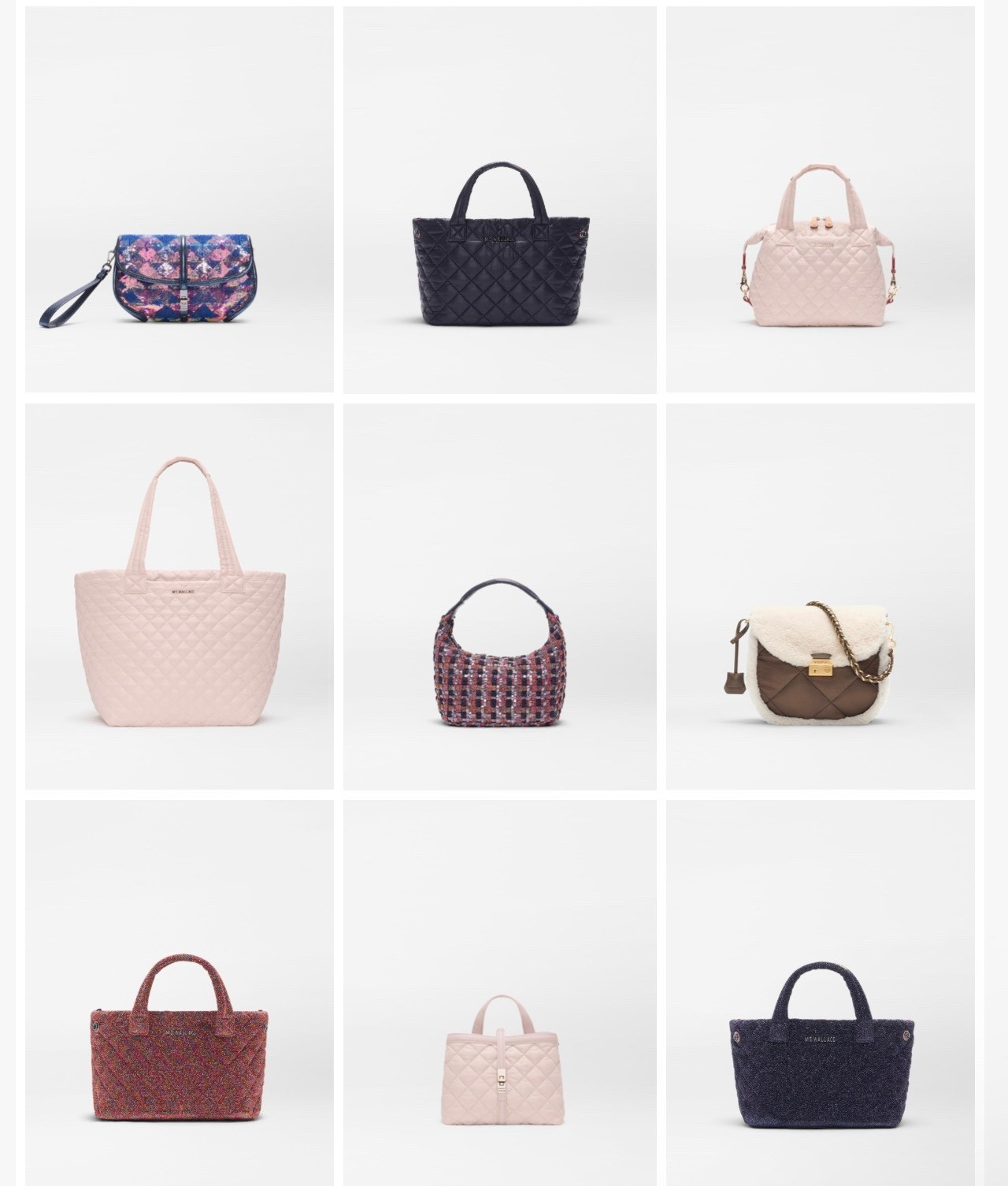 New arrivals from MZ WALLACE ! sparkles and city pink and my favs

#LTKStyleTip #LTKItBag #LTKSeasonal