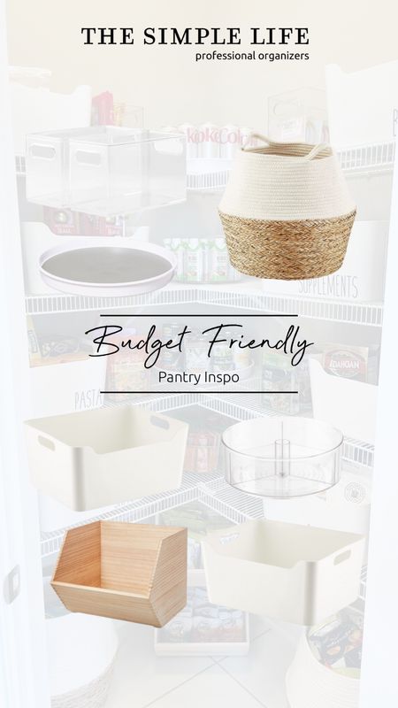 Budget friendly options mixed with just a few statement pieces for that added pop of texture! #thecontainerstore #targetfinds #pantryorganization #pantrycontainers #pantrybaskets #pantrydesign 

#LTKfamily #LTKhome #LTKkids