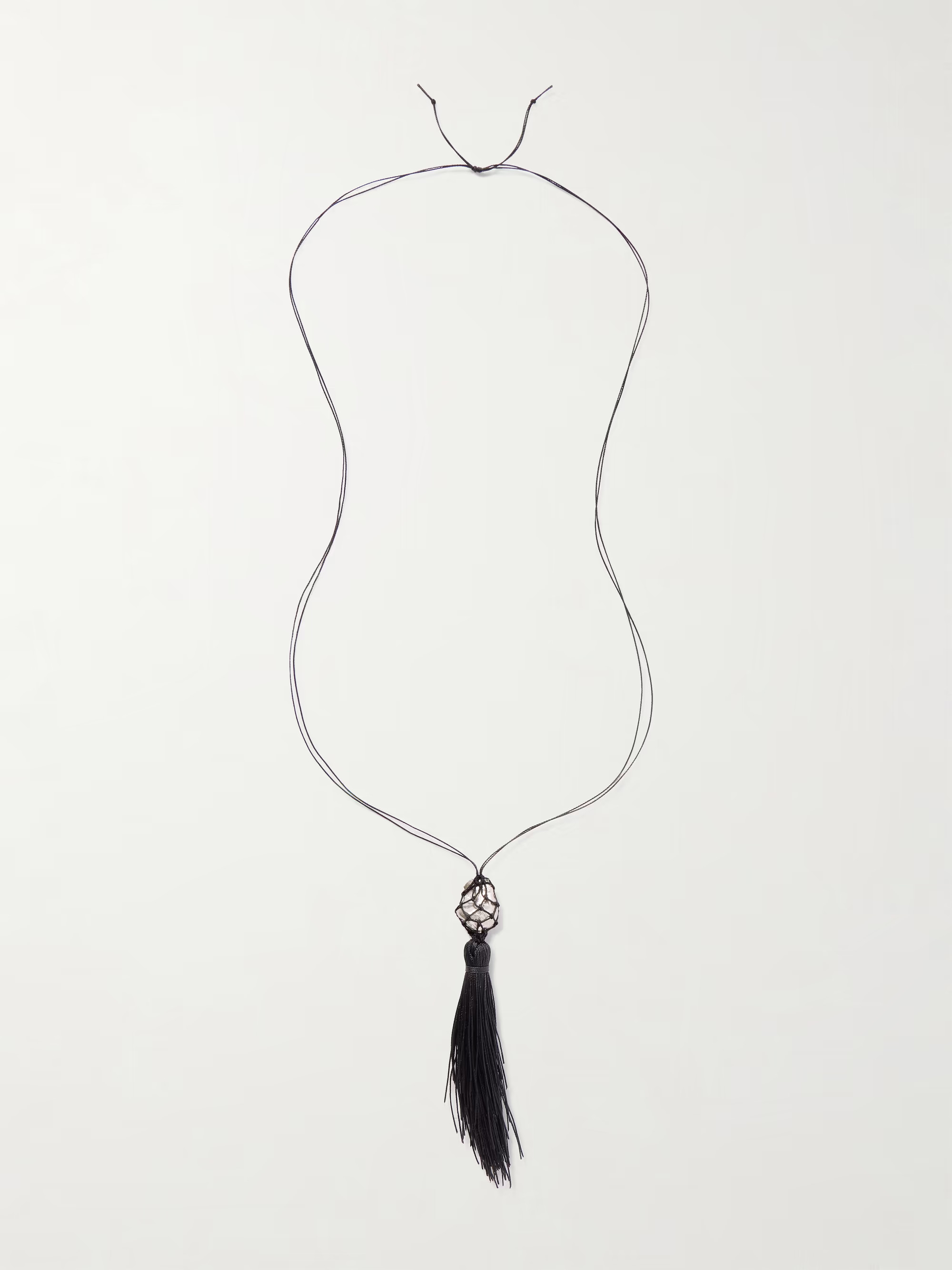 Melody cord and silver necklace | NET-A-PORTER (UK & EU)
