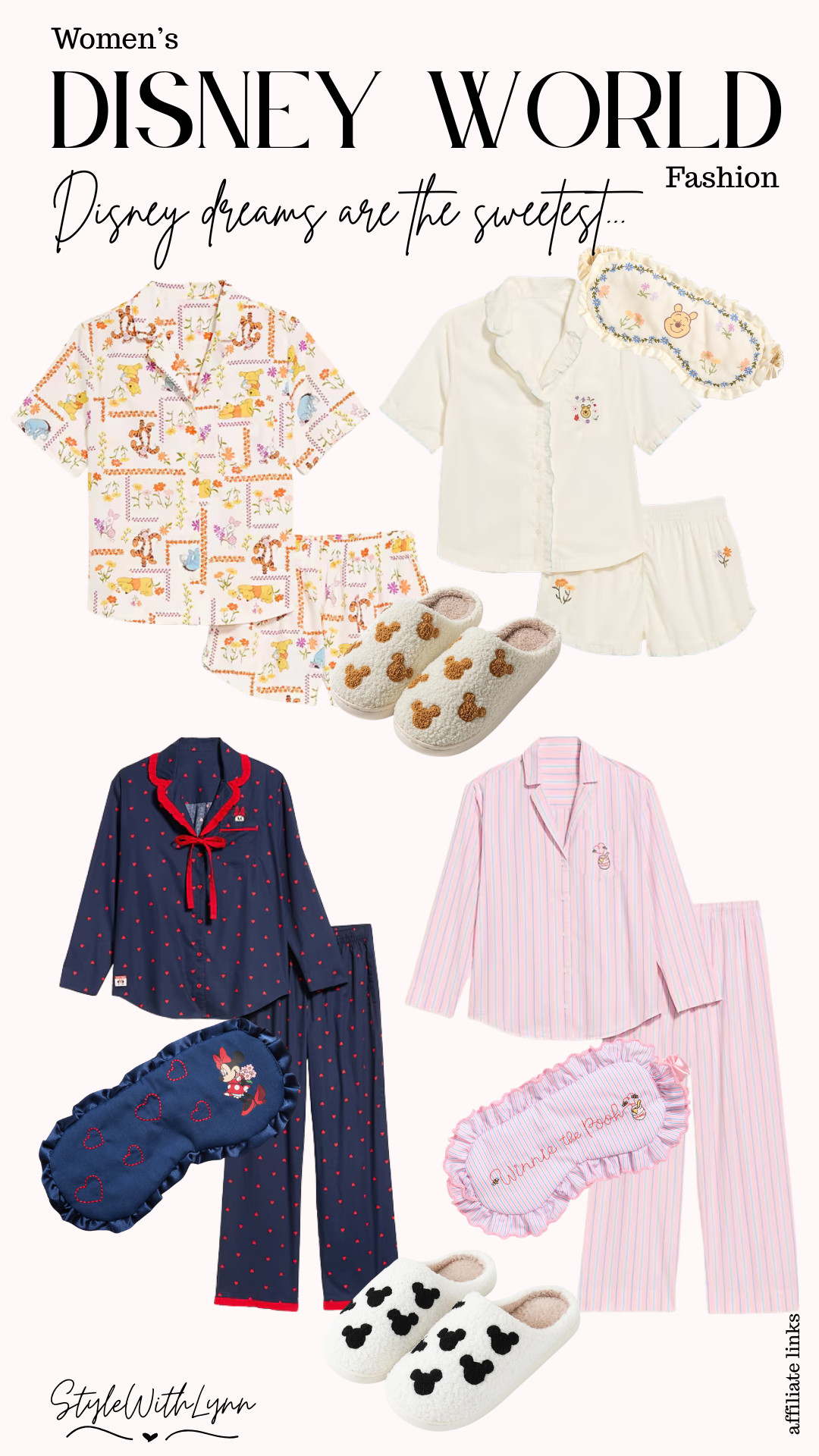 Cozy up in Disney‑inspired pajamas and slippers that bring instant magic to your nighttime routine. Soft, comfy, and irresistibly cute, these sets are perfect for gifting, lounging, or upgrading your own bedtime style. Add a little Disney charm to your cart and make every night feel extra special.

#Disneypajamas #oldnavyfinds #winniethepooh #minniemouse

Disney World, Disneyland, Disney pajamas, Disney pajama sets, Disney PJs, Disney sleepwear, Disney loungewear, Disney slippers, Mickey pajamas, Minnie pajamas, princess pajamas, Disney cozy outfits, Disney bedtime, Disney nightwear, cute Disney pajamas, Disney vacation 

 #LTKootd #LTKselfcare #LTKTravel