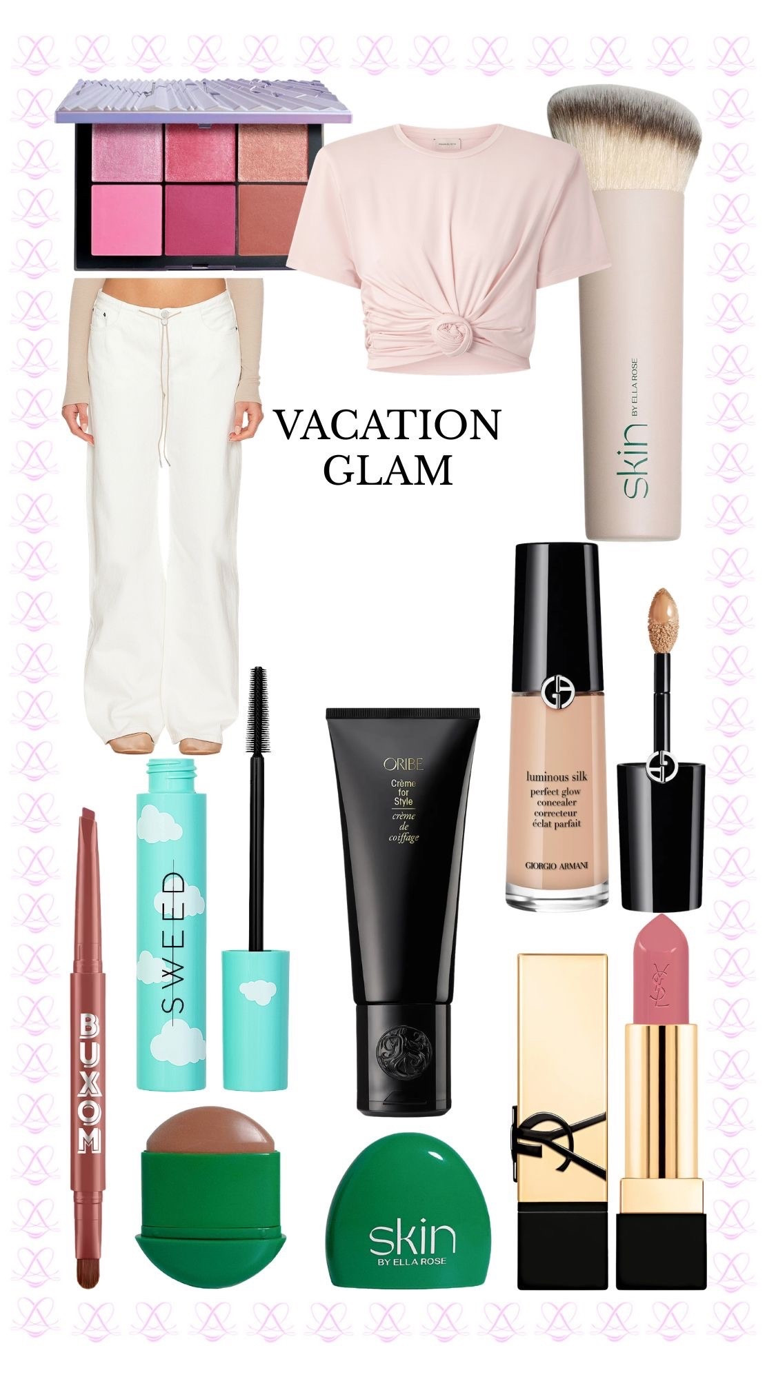 Vacation glam🩷⛱️💄🏝️

#LTKdayinmylife #LTKmorningroutine #LTKgrwm