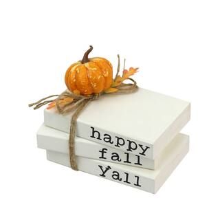 7" Happy Fall Y'all Book Tabletop Décor by Ashland® | Michaels Stores