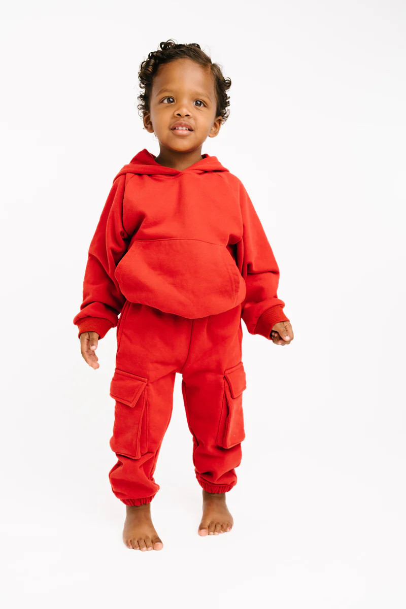Crimson Cargo Set | Little One Shop Co