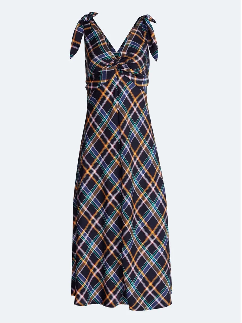 Free Assembly Women's Twist Front Sleeveless Maxi Dress, Sizes XS-XXL | Walmart (US)