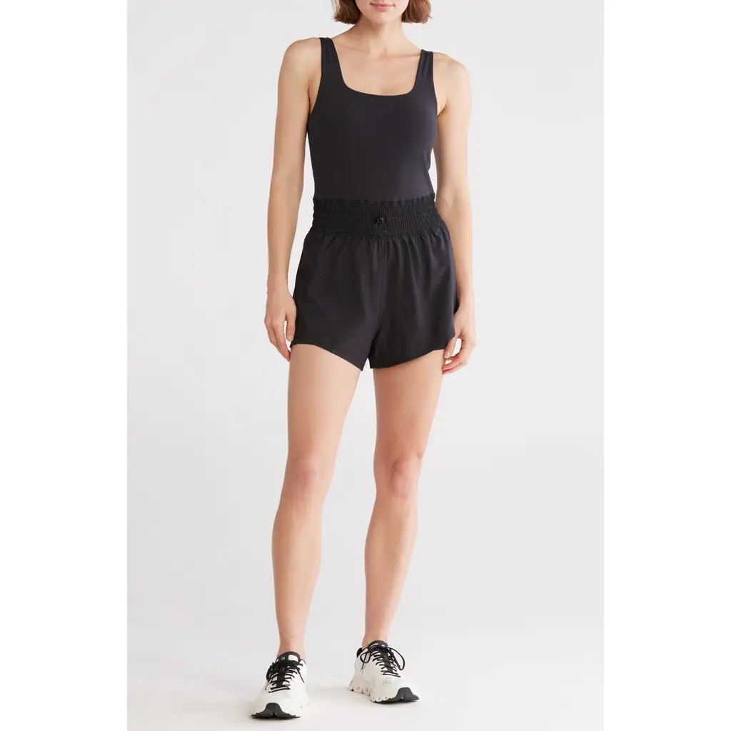 YOGALICIOUS Lux Stevie Sleeveless Hybrid Active Romper in Black at Nordstrom Rack, Size Small | Nordstrom Rack