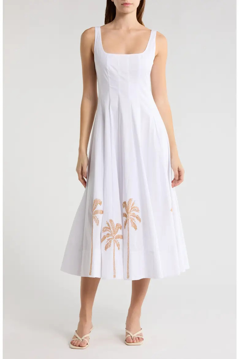 Wells Sleeveless Midi Sundress (Women) | Nordstrom | Nordstrom