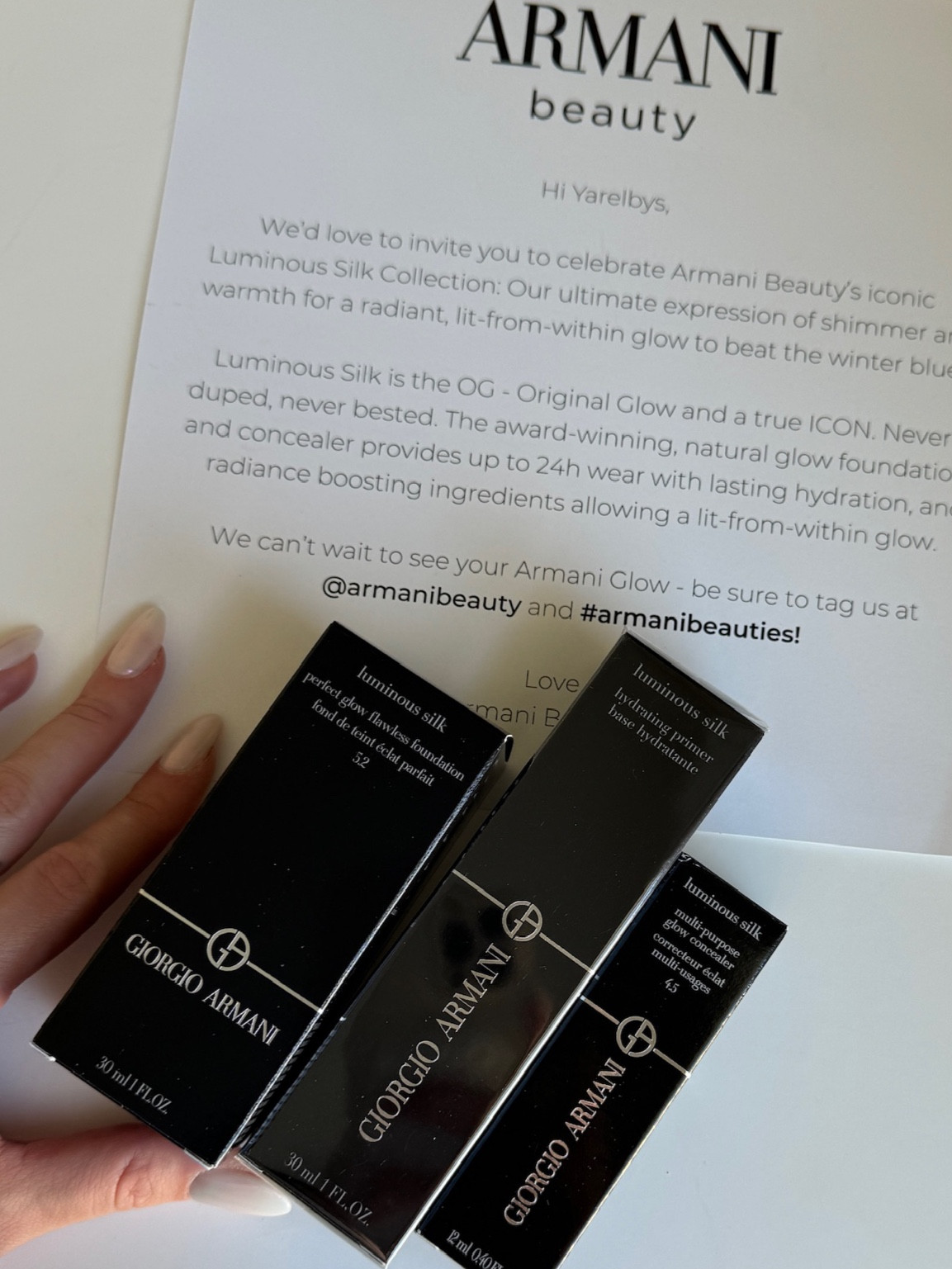 Fascinada con estos productos de Giorgio Armani😍✨


#LTKSeasonal #LTKsalealert #LTKU