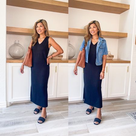 Teacher Outfit, Amazon finds
Black dress in XS(if in b/w sizes size up)
Denim jacket in small tts
Shoes tts
Madewell tote bag

#LTKstyletip #LTKSeasonal #LTKworkwear