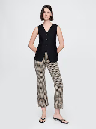 High Rise Ponte Crop Kick Pants | Gap (US)
