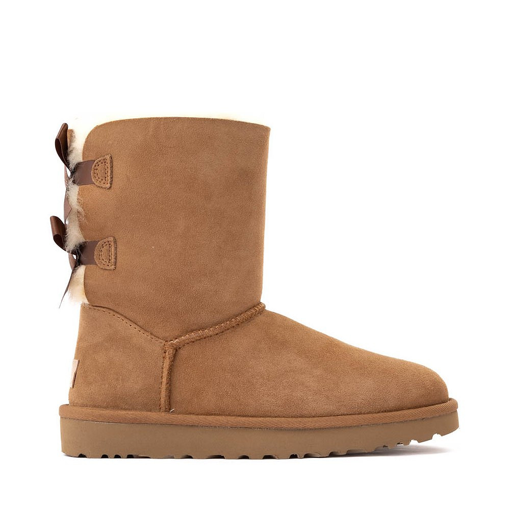Womens UGG® Bailey Bow II Boot - Chestnut | Journeys