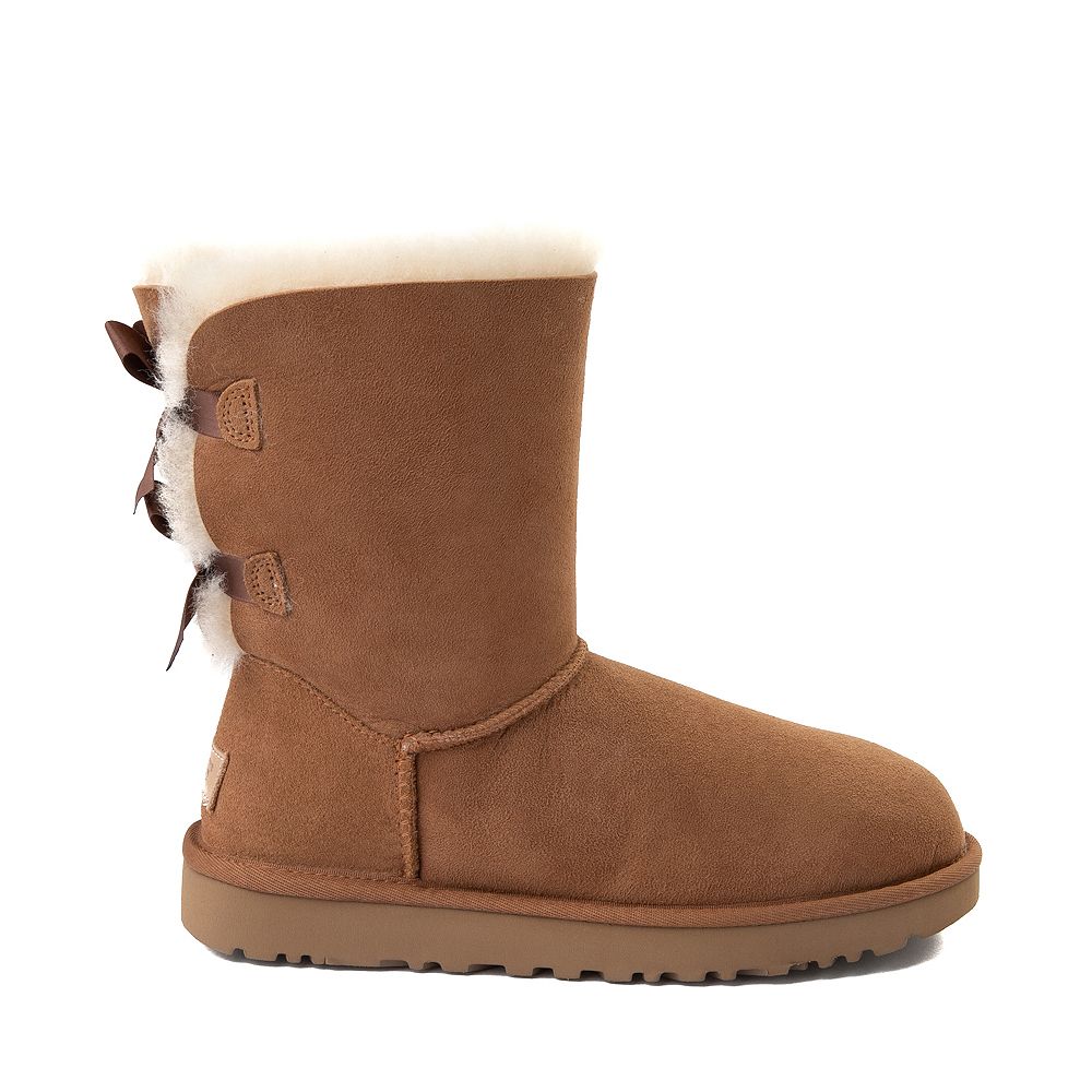 Womens UGG® Bailey Bow II Boot - Chestnut | Journeys