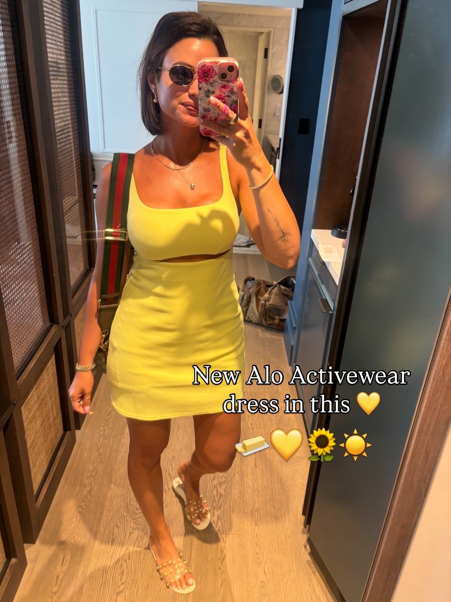 New @Alo Yoga activewear in this summer yellow! Love the cutout details and built in shorts!

Summer dress
Yellow mini dress
Alo dress

#LTKfitnessgoals #LTKootd #LTKActive