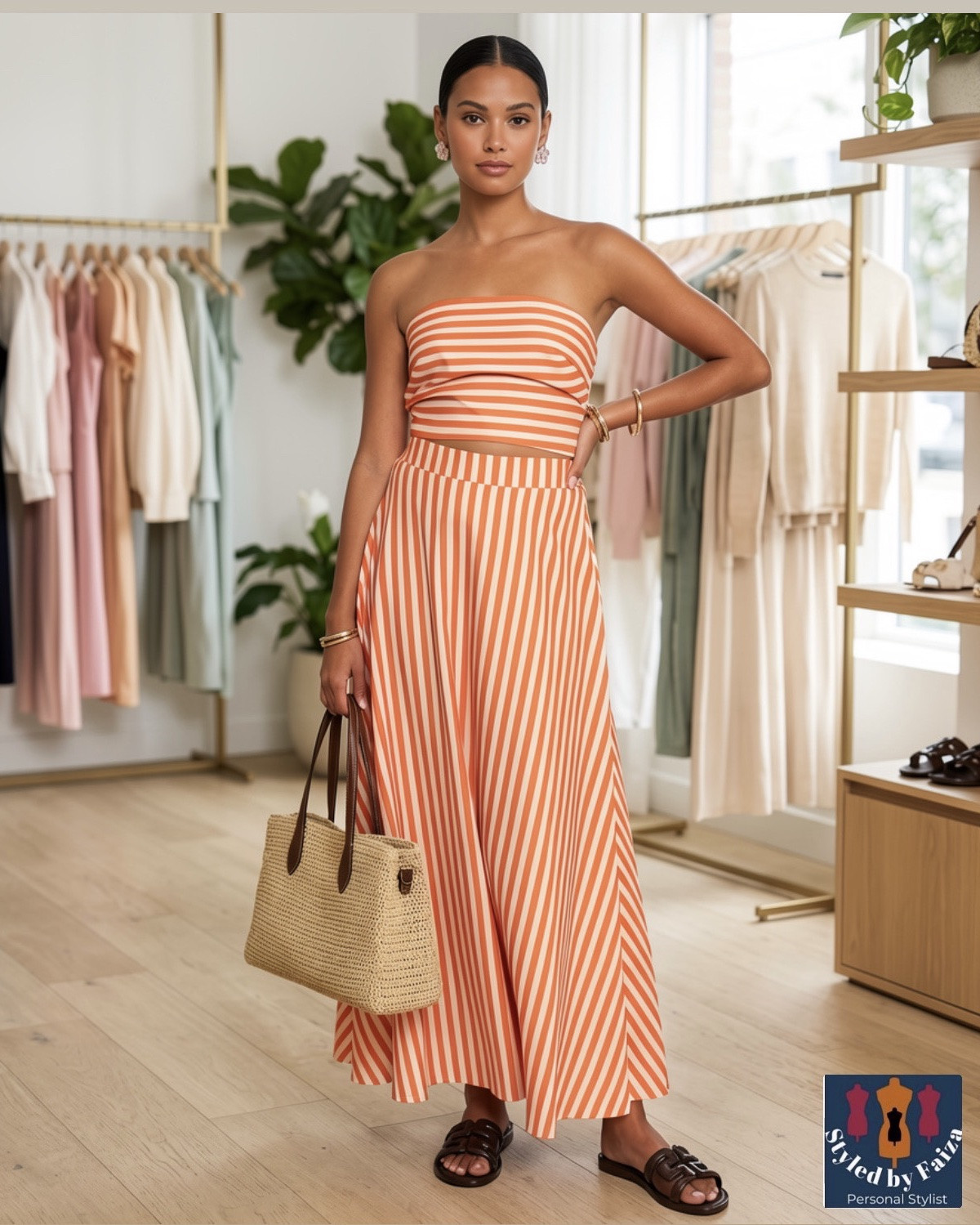 This stripe set is your summer uniform sorted. On-trend, easy to wear, and the slides are on sale don’t sleep on it.

🧡 Slides (sale!) $51.09 | sizes 5–10
🧡 Crop + maxi set $114.02 | XS–XL
🧡 Woven tote $138.54
🧡 Stud earrings $144.33

#summersale #stripeset #resortstyle #outfitoftheday #personalstylingsydney

striped co-ord set Australia, summer outfit ideas, sale fashion finds, resort wear look

#LTKsummer #LTKspring #LTKsale