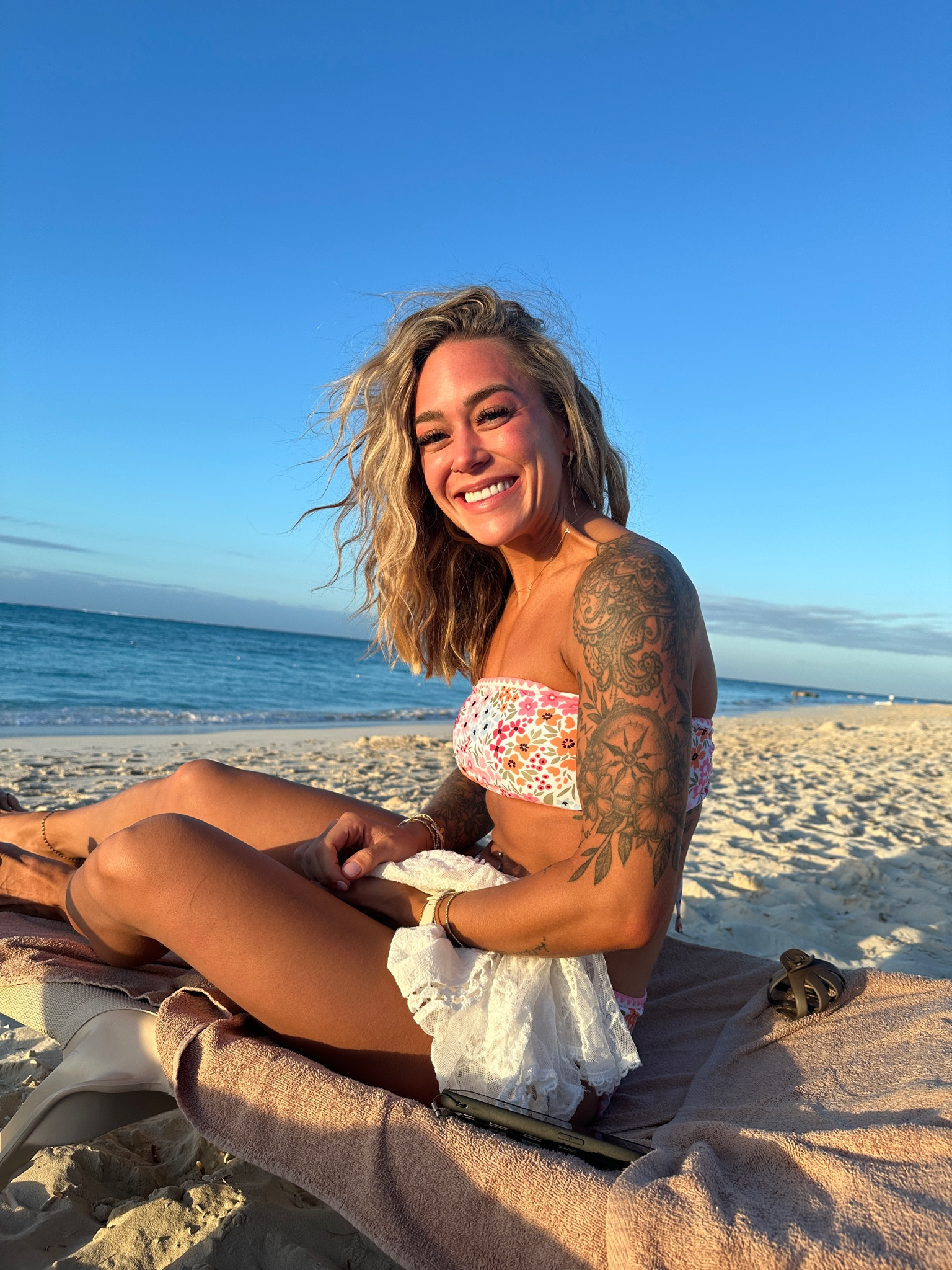 Honeymoonin🍯🌙 in her wifey era 🥹

S in the Amazon suit & coverup. Absolutely love both! Tons of colors / patterns in this swimsuit! Also - my hair waves are still from my all time fave find 2+ years ago…the Hot Tools waver! Linked where I could found it ☺️

Caribbean / island wear / resort wear / swim / vacay / honeymoon / two piece / ootd / vacation wear / Holley Gabrielle / Amazon fashion / swim / floral print

#LTKTravel #LTKSwim #LTKFindsUnder50