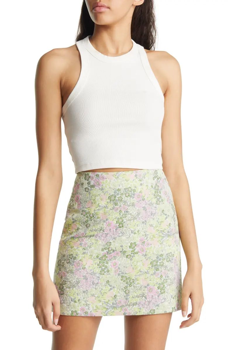 Rib Racerback Crop Tank | Nordstrom