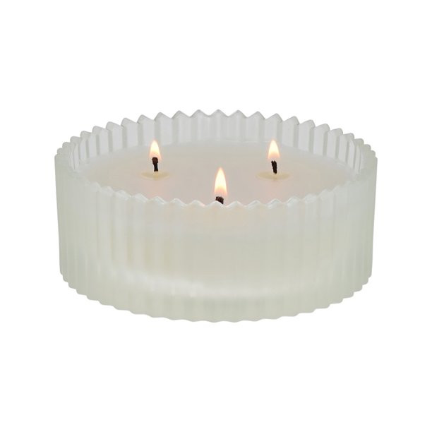 My Texas House 12.5oz Frosted Eucalyptus Scented 3-Wick Dish Candle - Walmart.com | Walmart (US)