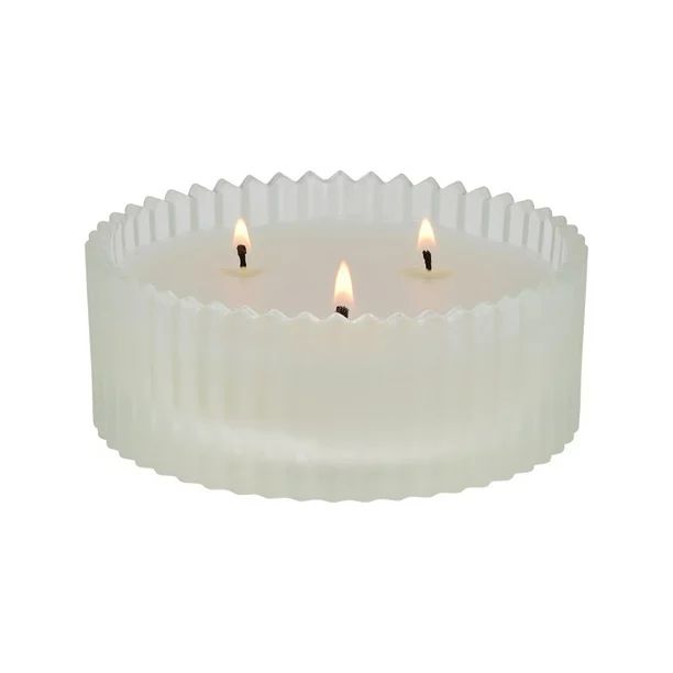 My Texas House 12.5oz Frosted Eucalyptus Scented 3-Wick Dish Candle - Walmart.com | Walmart (US)