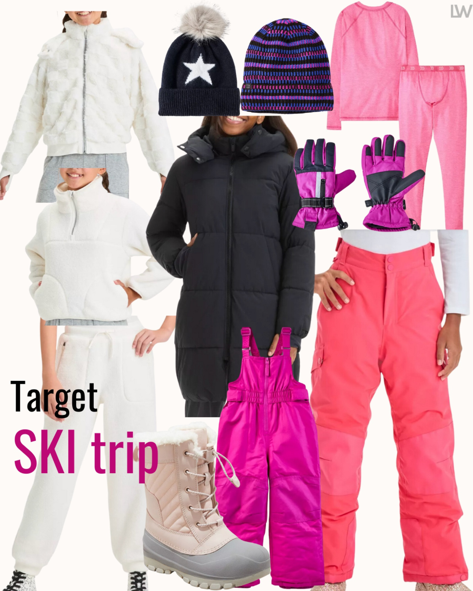 Target ⛷️ for the girls 🩷

#LTKActive #LTKKids #LTKTravel