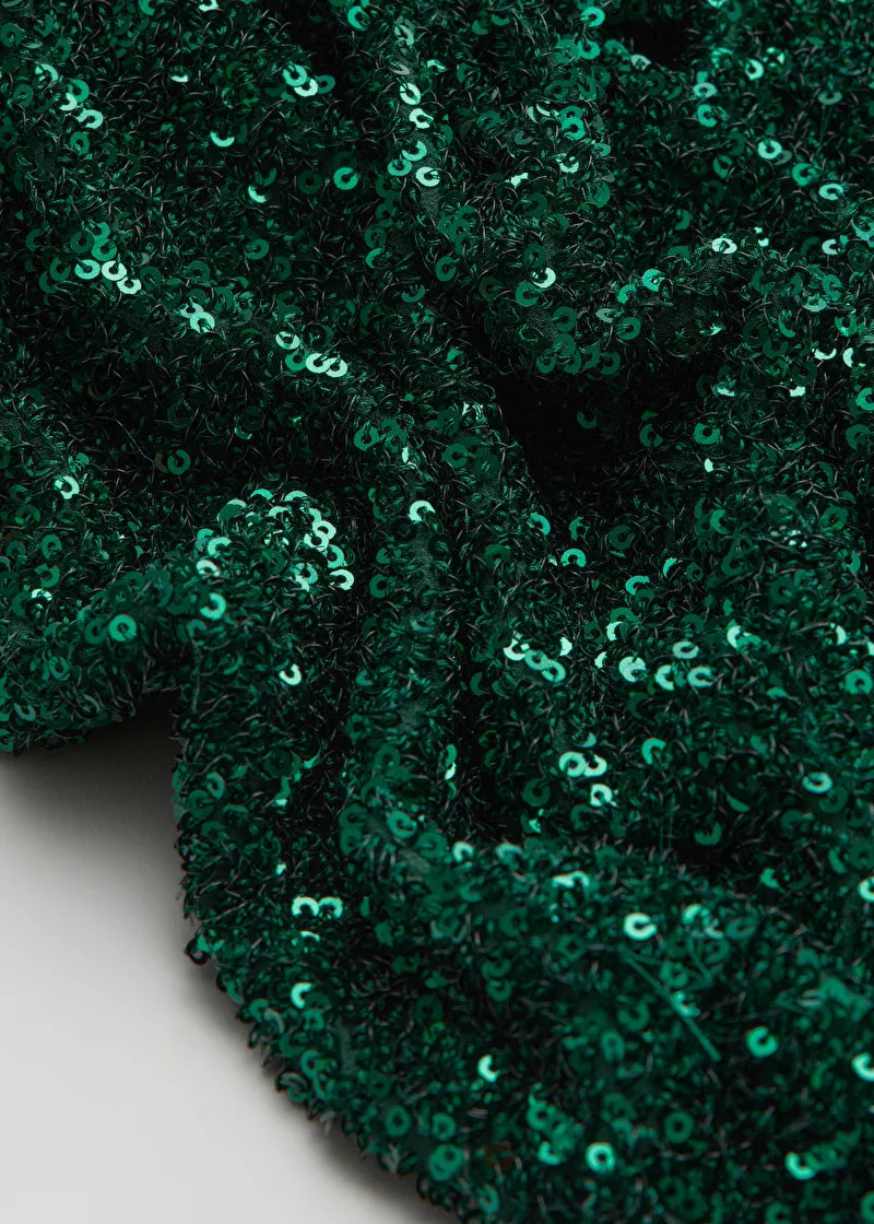 Wrap-Effect Sequin Mini Dress | & Other Stories (EU + UK)