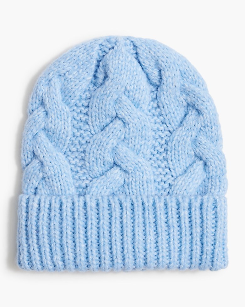 Cable-knit hat | J.Crew Factory