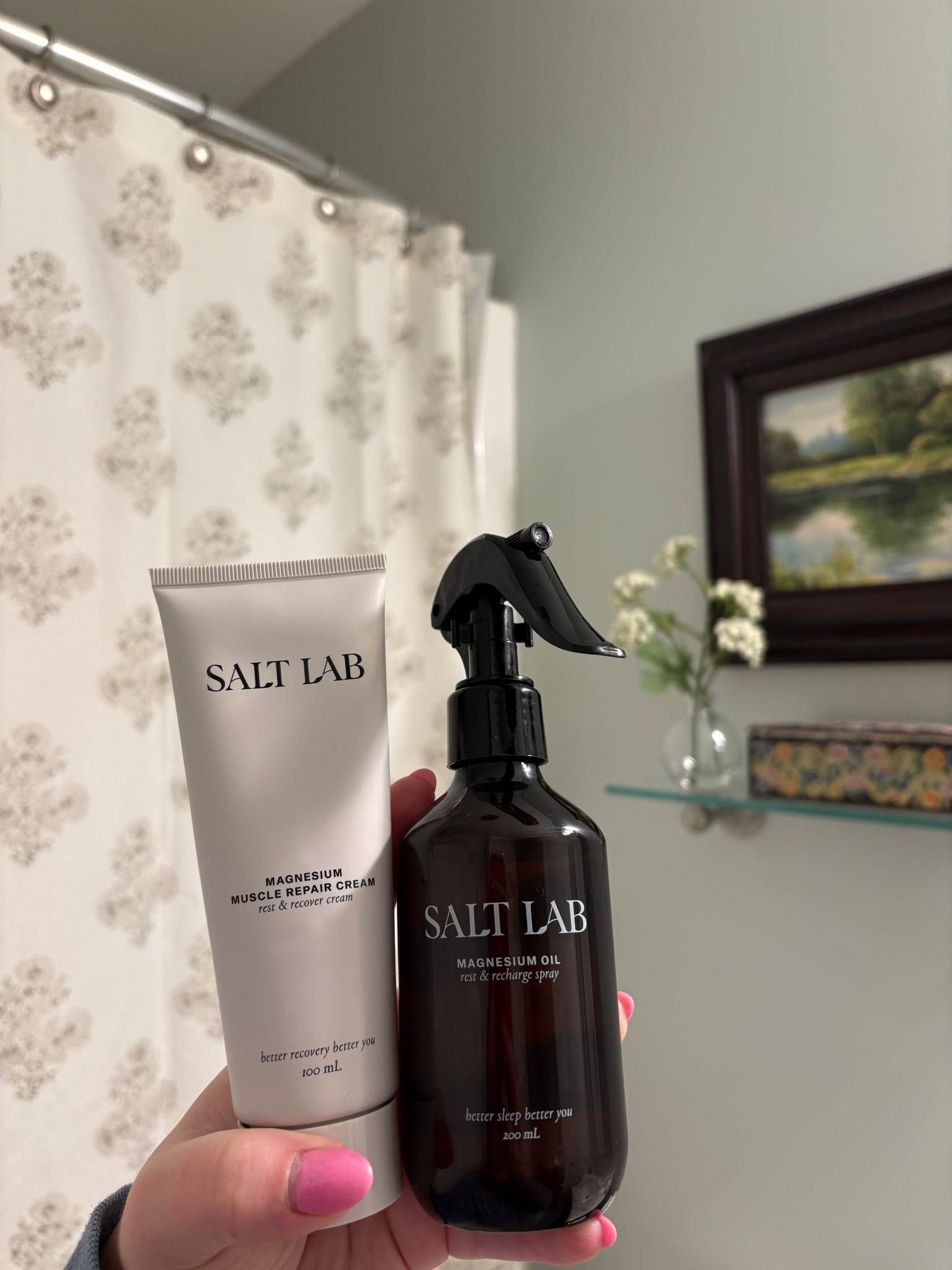 A relaxing end to the week with magnesium spray and muscle repair cream from Salt Lab 🤍

#LTKdayinmylife #LTKmomlife #LTKselfcare