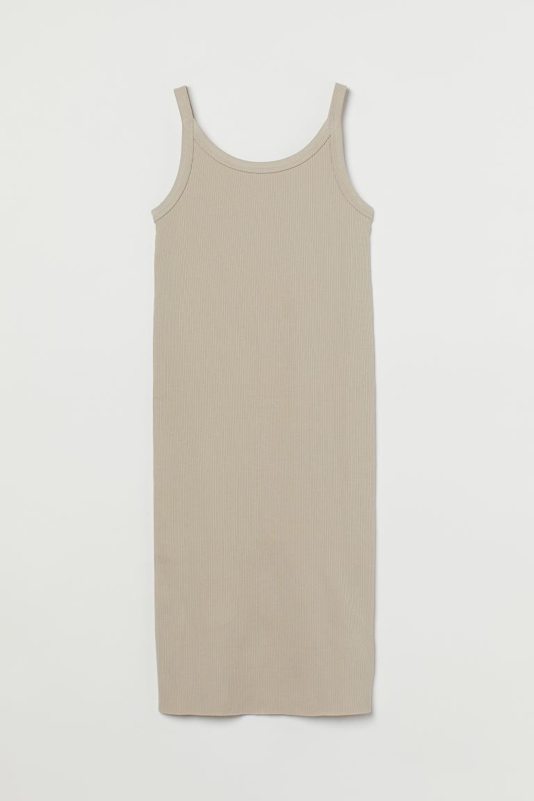 Ribbed jersey dress | H&M (UK, MY, IN, SG, PH, TW, HK)