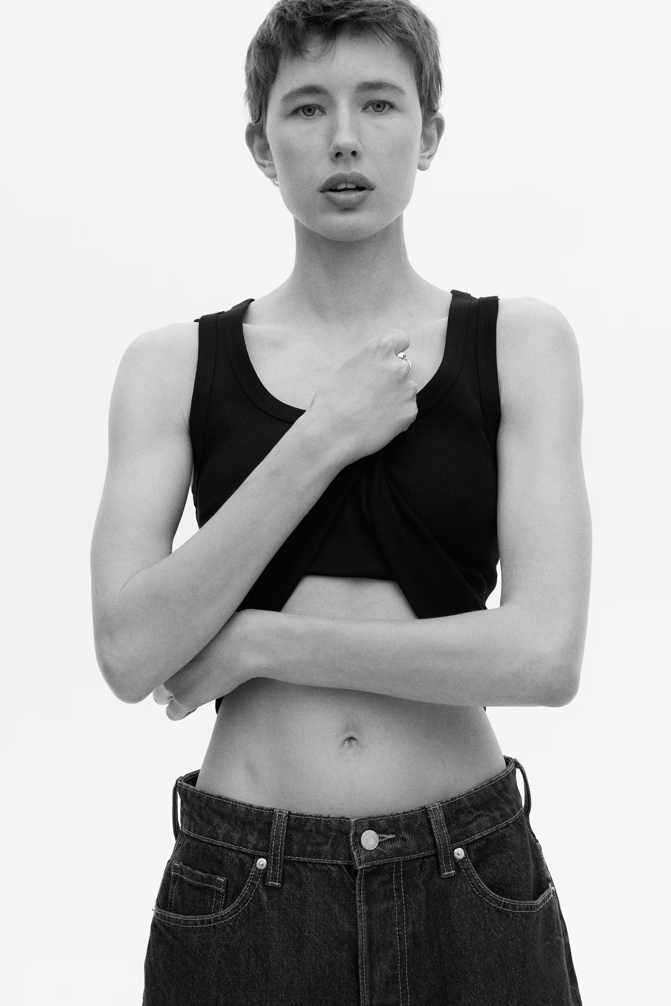 Ribbed Tank Top | H&M (US + CA)