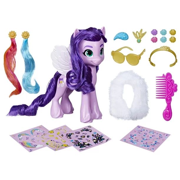 My Little Pony: A New Generation Movie Princess Petals Performance Prep - 6-Inch Toy with 17 Acce... | Walmart (US)