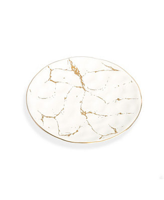 10" Dinner Plates with Design, Set of 4 | Macy's