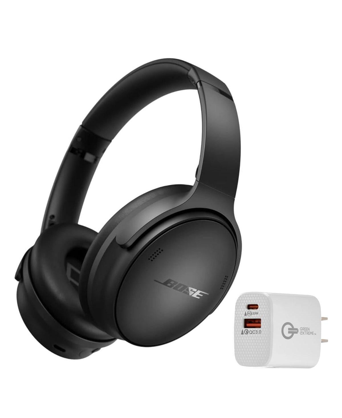 Bose QuietComfort Wireless Noise Cancelling Over-Ear Headphones - Black | Macy's
