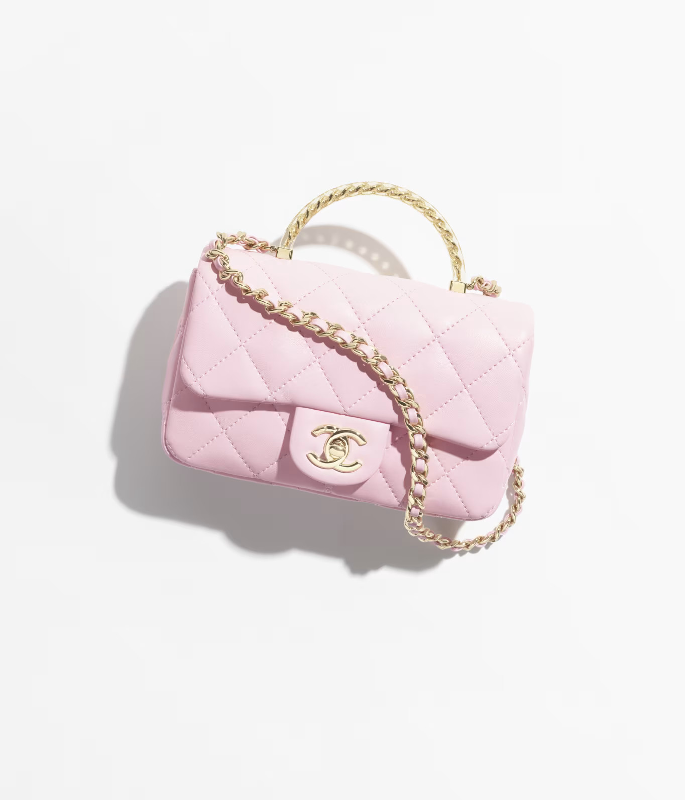 Mini Flap Bag with Top Handle | Chanel, Inc. (US)