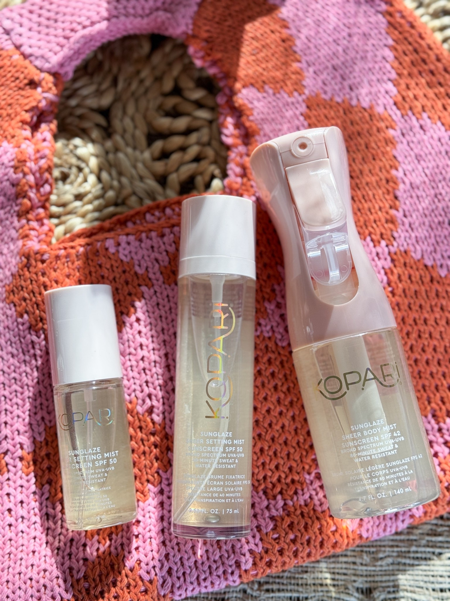 I grabbed this perfect Kopari Spritz & Glow SPF Set to bring with me on all our summer travels — broad-spectrum SPF mists for face & body. Hydrating, lightweight, & packed with skincare. 

Kopari - SPF - Skncare - Sunscreen 

#LTKBeauty #LTKTravel #LTKSwim
