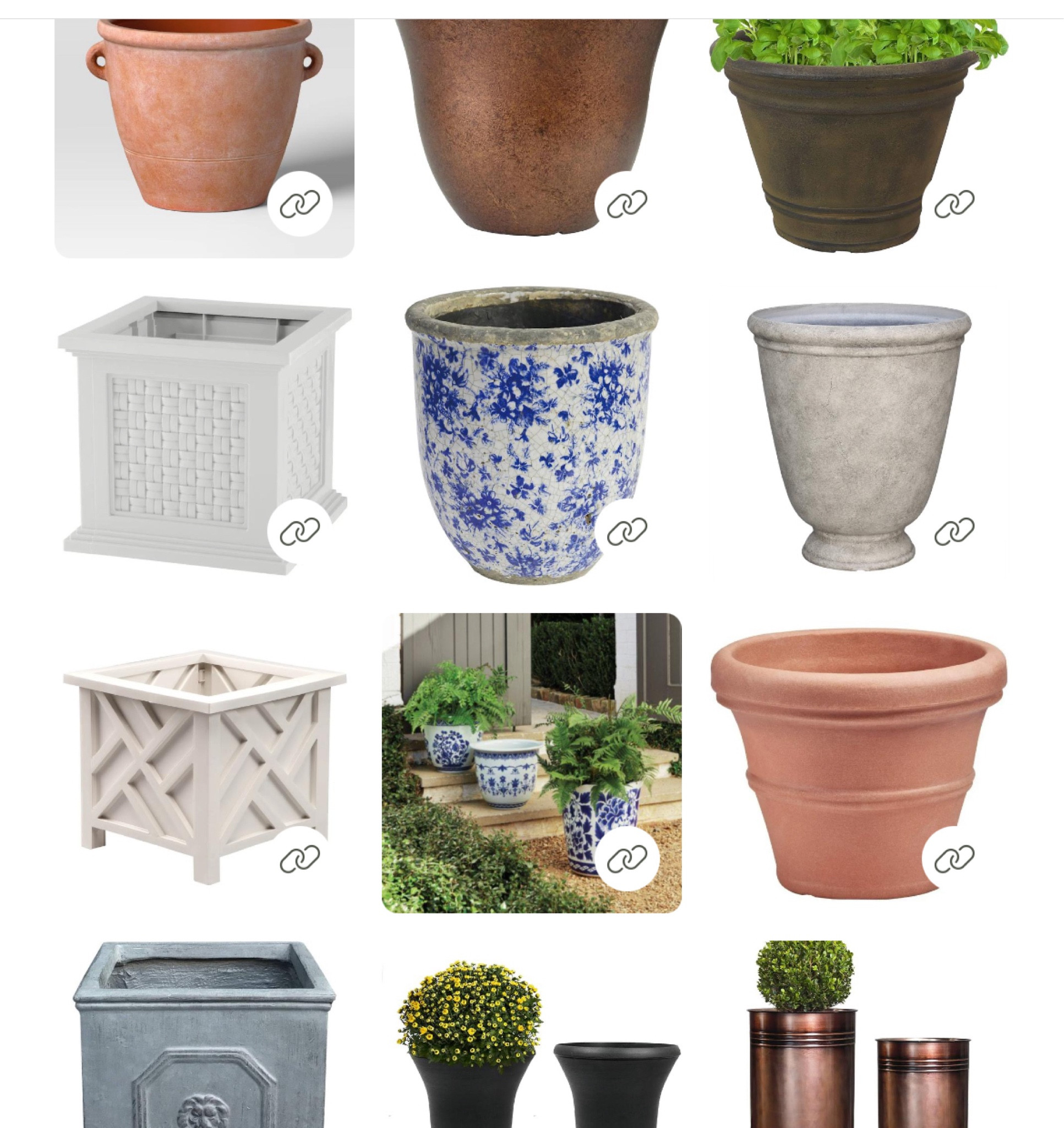 The outdoor planters you need to create the Nancy Meyers backyard of your dreams. 