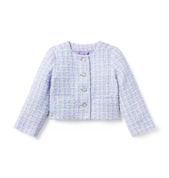 Tweed Puff Sleeve Jacket | Janie and Jack