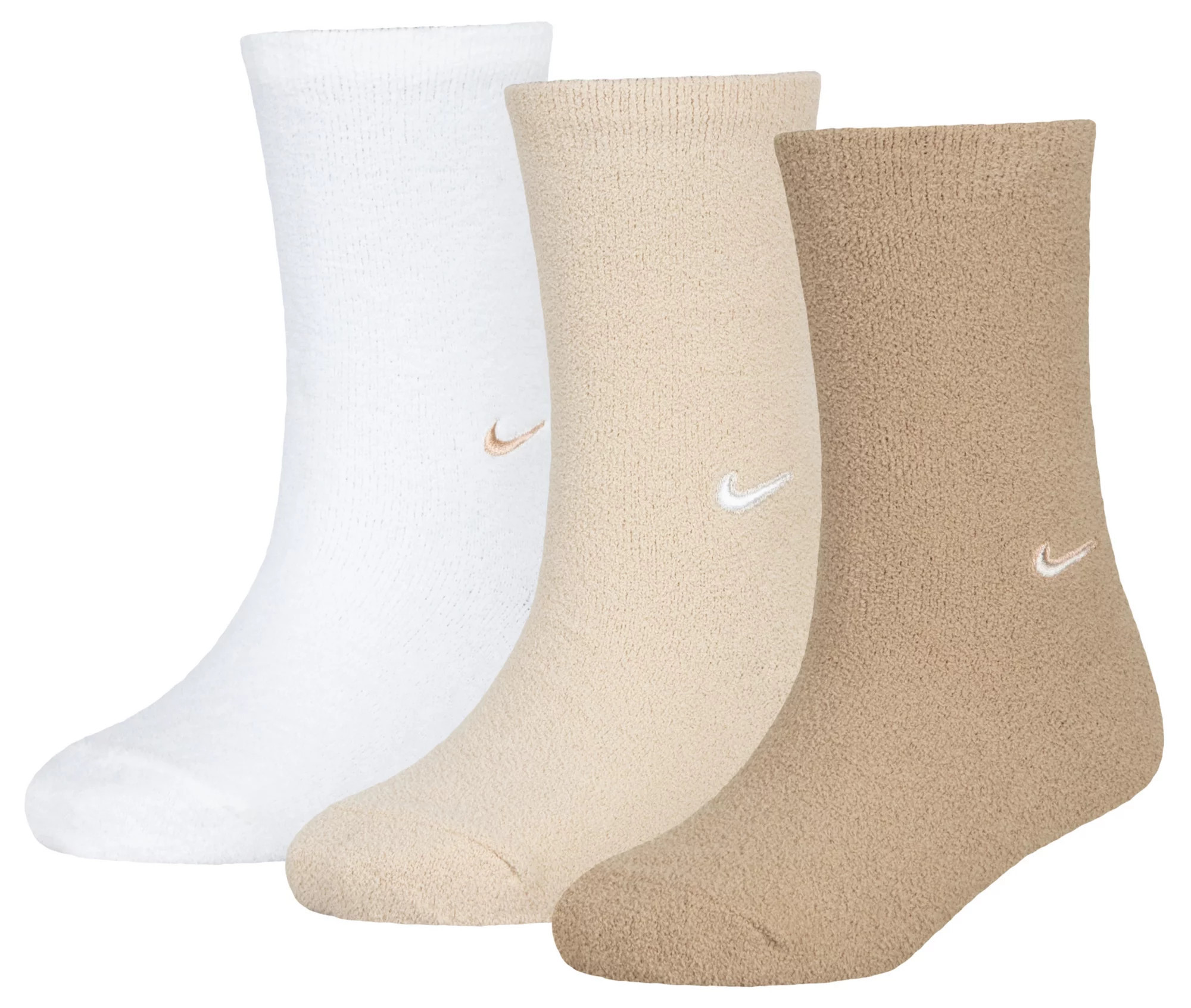 Nike Youth Super Soft Cozy Socks 3-Pack | DICK'S Sporting Goods