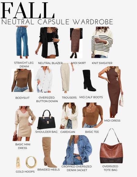 17 pieces you need in your capsule wardrobe this fall 🍂☕️

#LTKworkwear #LTKSeasonal #LTKstyletip