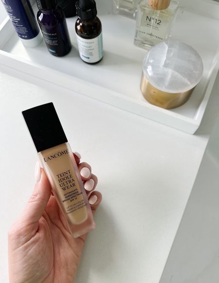 One of my favorite foundations from Lancôme! I appreciate that its 24 hour long wear coverage, transfer-resistant and has spf 15. Looks great for events, date night or a night out! 

#LTKstyletip #LTKbeauty